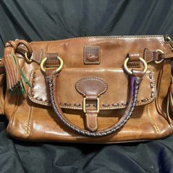 Dooney & Bourke Florentine Leather Satchel