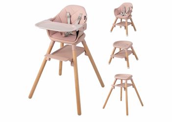 Baby high chair pink