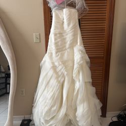 Vera Wang Ivory Wedding Dress 