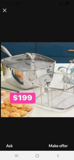 Freidora De Princess House De 6 Qt Nueva 