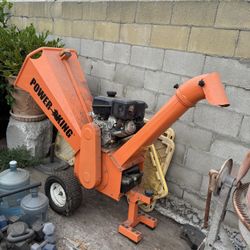 Gas Powered Commercial Wood Chipper Shredder Kit, heavy-Duty