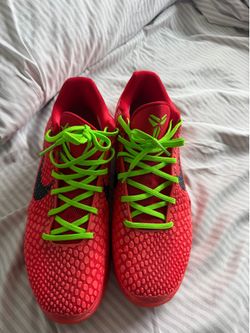 Kobe shoes - red  grinch