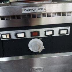 Keathing Model 24 Double Deep Fryer Gas