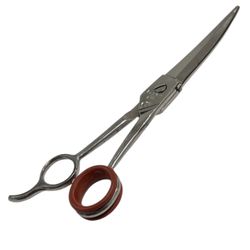 Carl Monkhouse K-9 Dog Grooming 7" Curved Shears Scissors Professional Pet