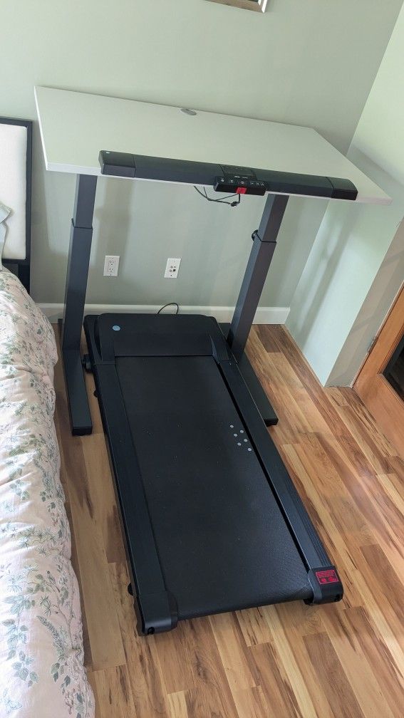 Walking Pad Treadmill With Stand-up Desk. Make Me An Offer!