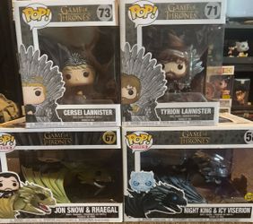 Funko pops game of thrones