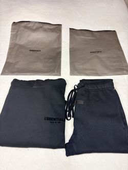 Small Black Essential Fear Of God Set Brand New