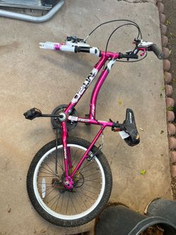 Black White Pink Bicycle Mountain Bike For Parts