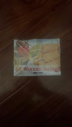 Wooden Skewers 4.5 Inches 