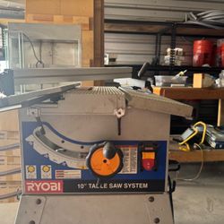 RYOB 10" table saw