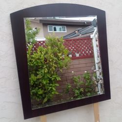 Good-Looking Beveled Mirror (39.5”x 43.5”) with Arched Top for Dresser or Wall Hanging Perfect for Your Bedroom, Mantel, Entryway or Other Rooms