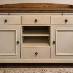 Hewes 52” Sideboard / Buffet Cabinet - Heavy, 2nd Floor Pickup