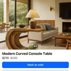 Modern Console Table 