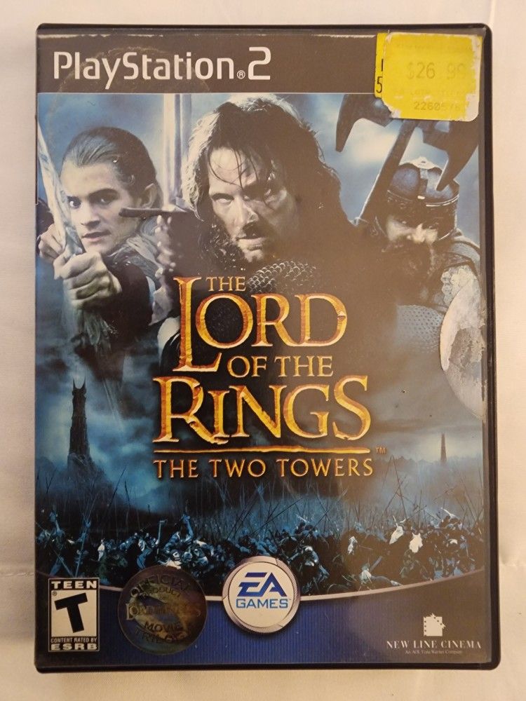 The Lord Of The Rings The Two Towers PS2