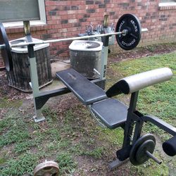 Weight Set With Weight Stand 