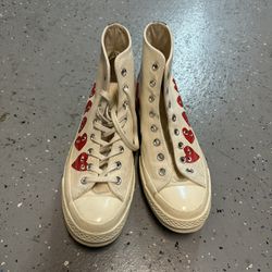 CDG Converse Size 9 Men’s 