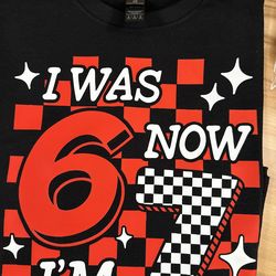 6 7 birthday t shirt