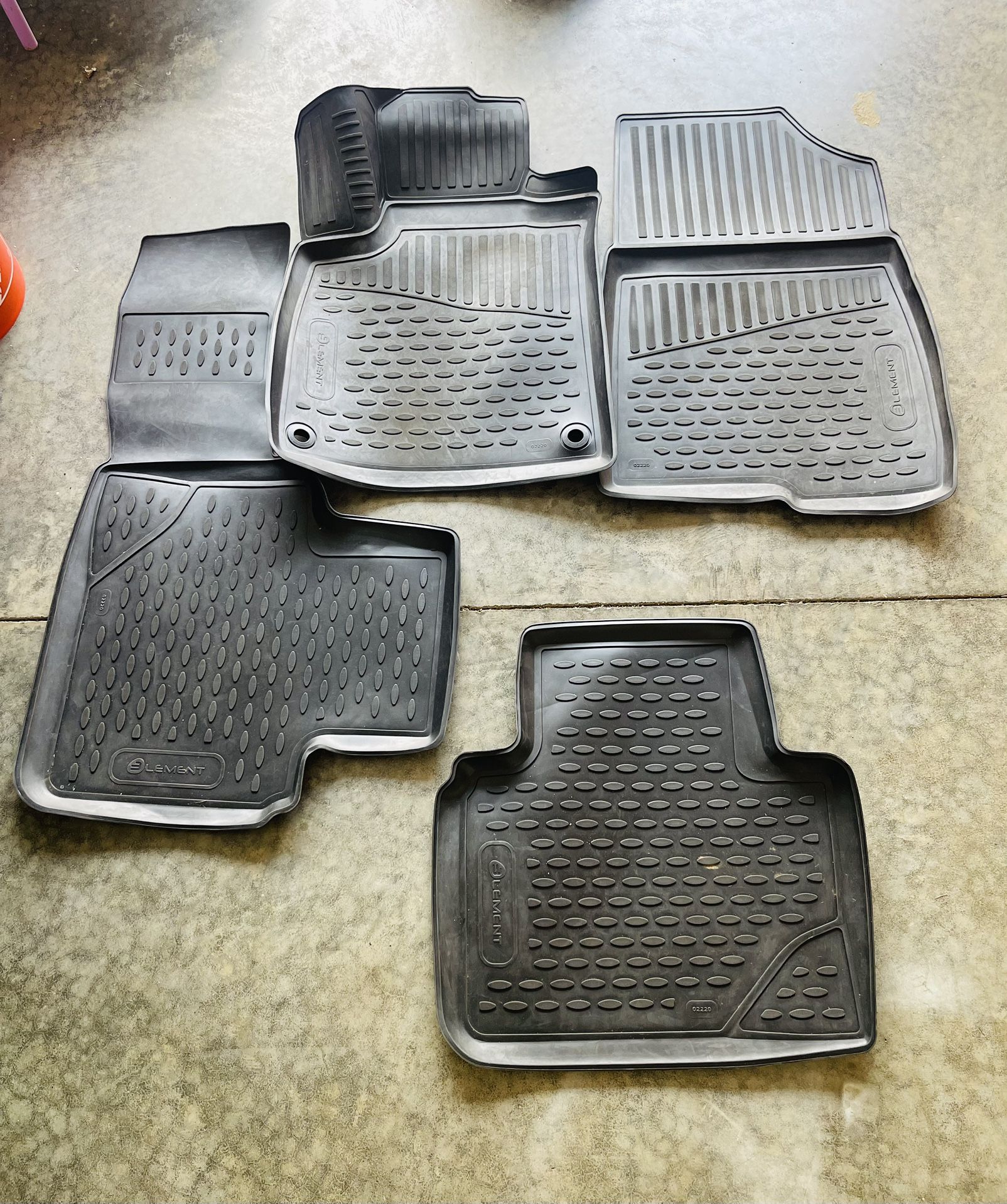 Honda Accord 2018-2022 All Weather Floor Mats