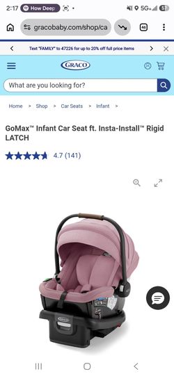 Graco GoMax Travel System - BRAND NEW - PINK