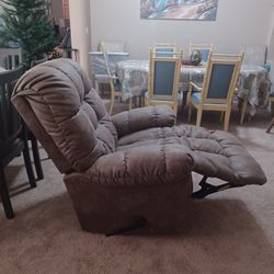 Faux Leather Recliner 