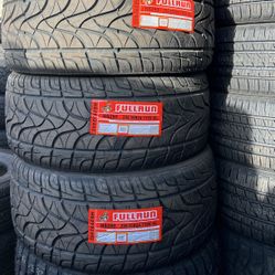 295/35/24 Fullrun  New Tires Set Of 4 Installed And Balanced Set De 4 Llantas Nuevas Instaladas Y Balanceadas
