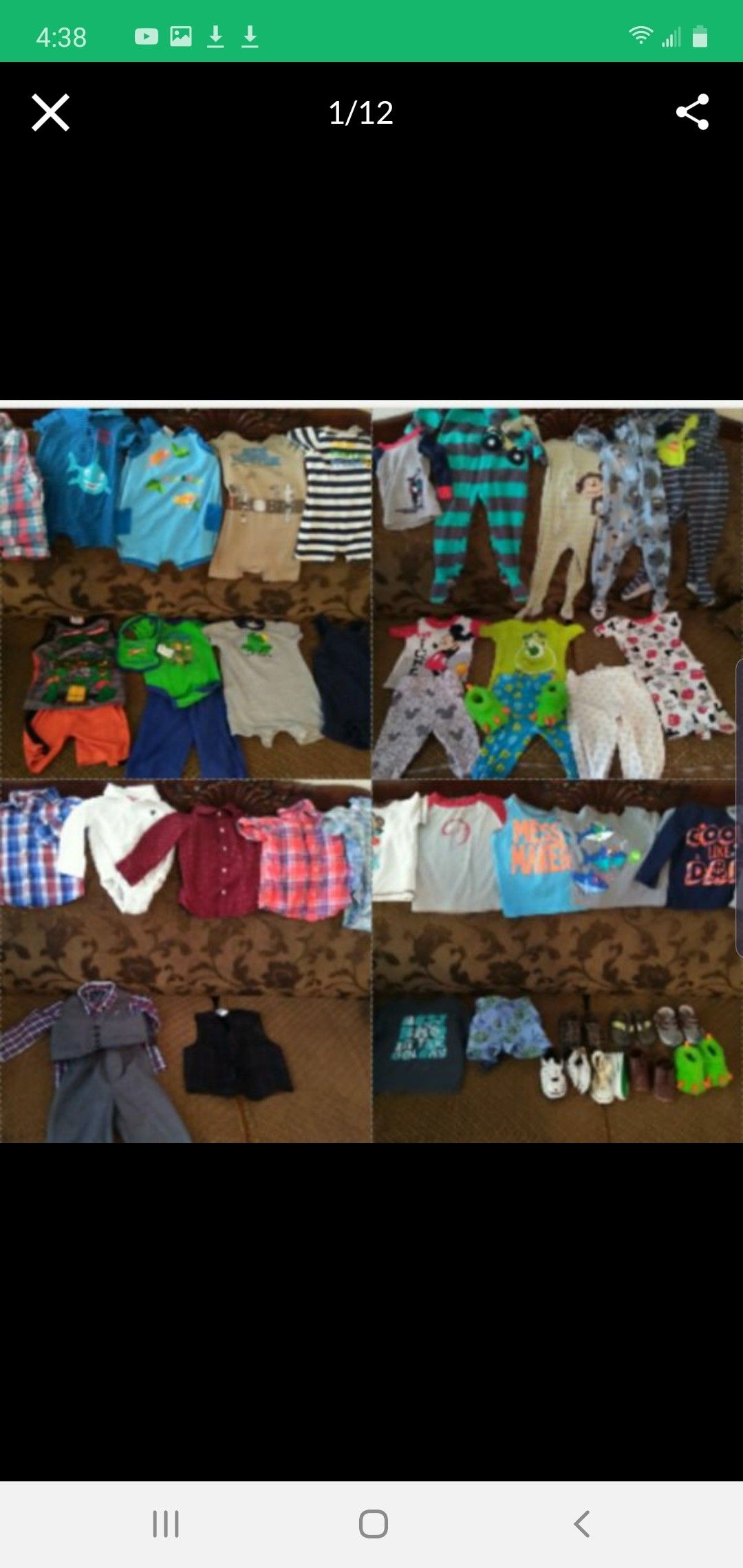 Baby boy clothes 9 to 18 months