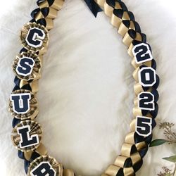 Graduation Lei/ Graduation/ Graduation Gift/ Class Of 2025/ Lei/ Ribbon Lei
