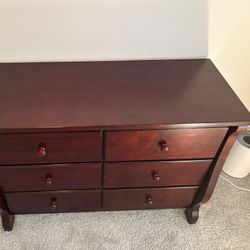 6-Drawer Dresser-Classic Cherry-Must Go(Moving)!