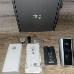 Ring peephole doorbell camera
