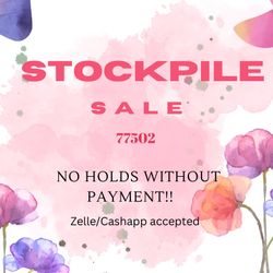 Stockpile Sale