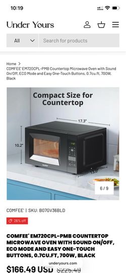 Comfee microwave new