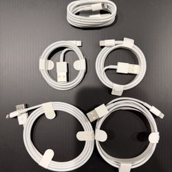 (5) Apple Lightning to USB Cables