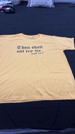 Thou Shall Not Try Me Graphic Tee