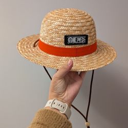 One Piece x Dodgers Straw Hat - Brand New