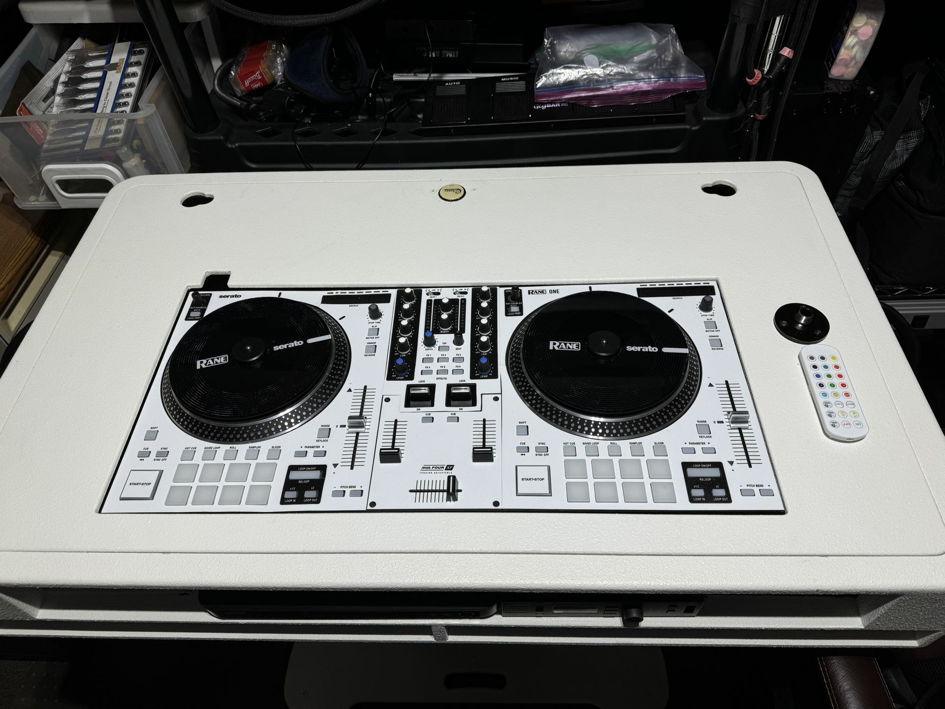DJ Furniture And Rane One Controller