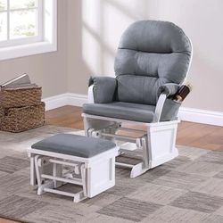 Glider Chair & Ottoman $209