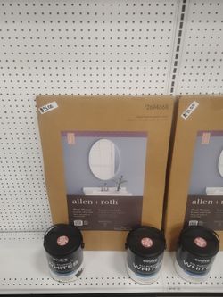 Allen Roth Oval Mirror