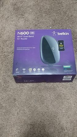 Belkin n600 dual band wifi router