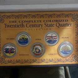 50 State Quarter 1999-P Colorized Set 