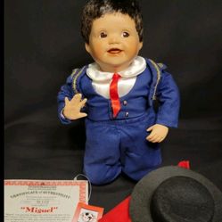 Ashton Drake 'Miguel' Porcelain Doll 1993