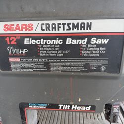 12 Inches Electronic Band Saw 
