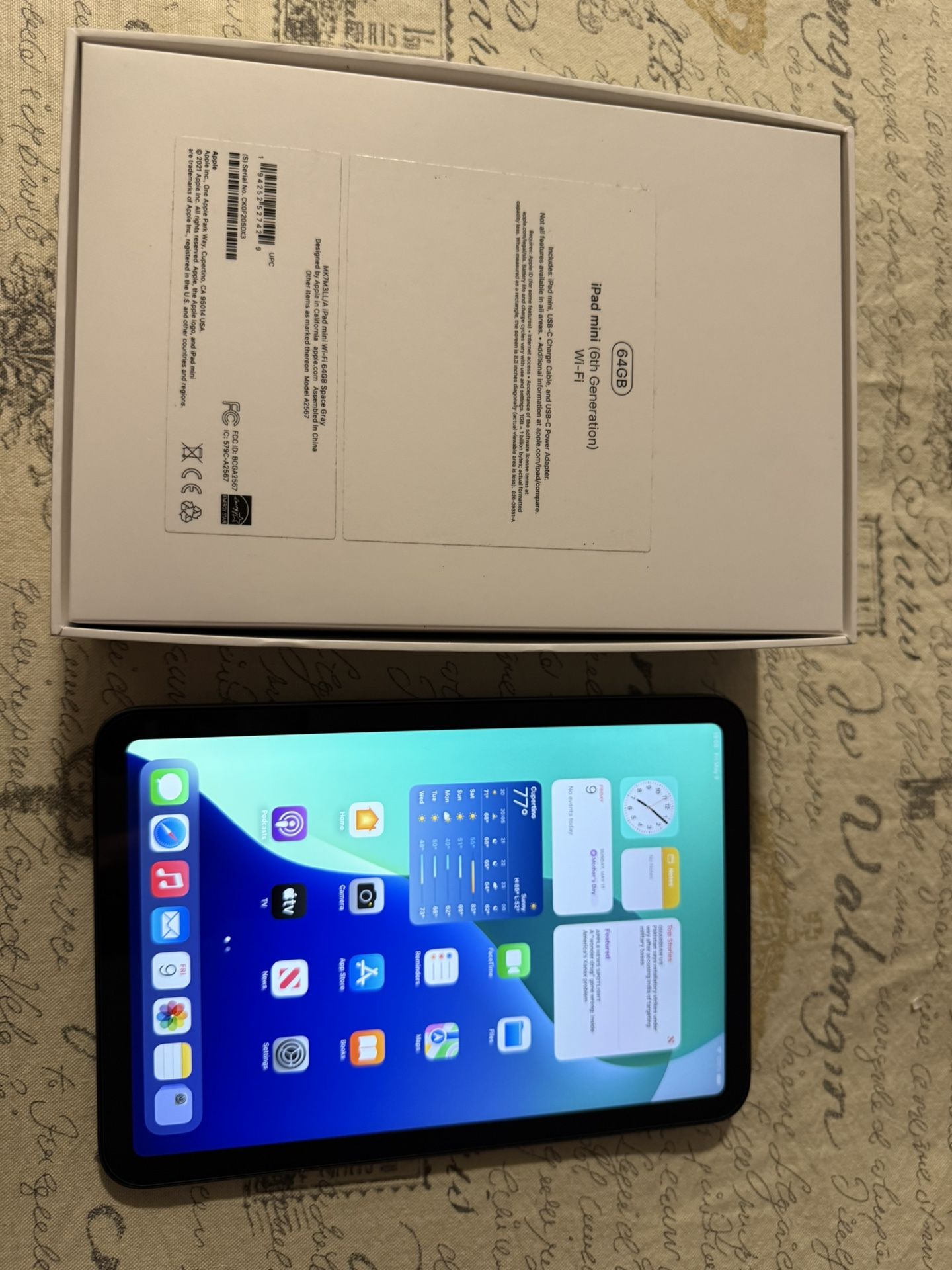 iPad Mini 6th Gen 64G