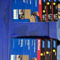 Norton 100 & 220 Grit Sandpaper 