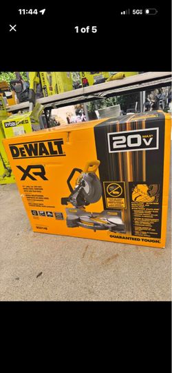 DeWalt XR 20V Max 10" Double Bevel Compound Miter Saw