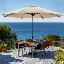 11 ft. Market Patio Umbrella In Beige