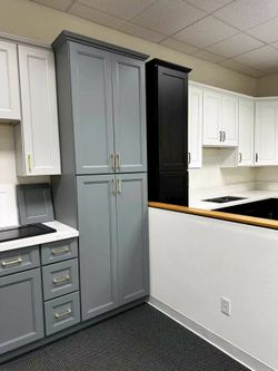 pantry cabinet /gray/4doors