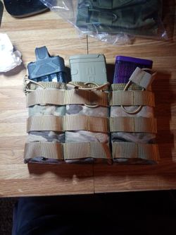 3 Mag Molle Pouch Camo Print
