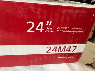 LG 24M47 24-Inch Monitor in Box