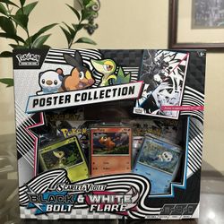 Pokemon Black Bolt And White Flare Poster Collection 