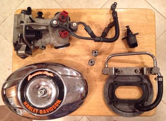 Harley Davidson Fuel System EFI, Throttle Body Complete for 2000 Road King